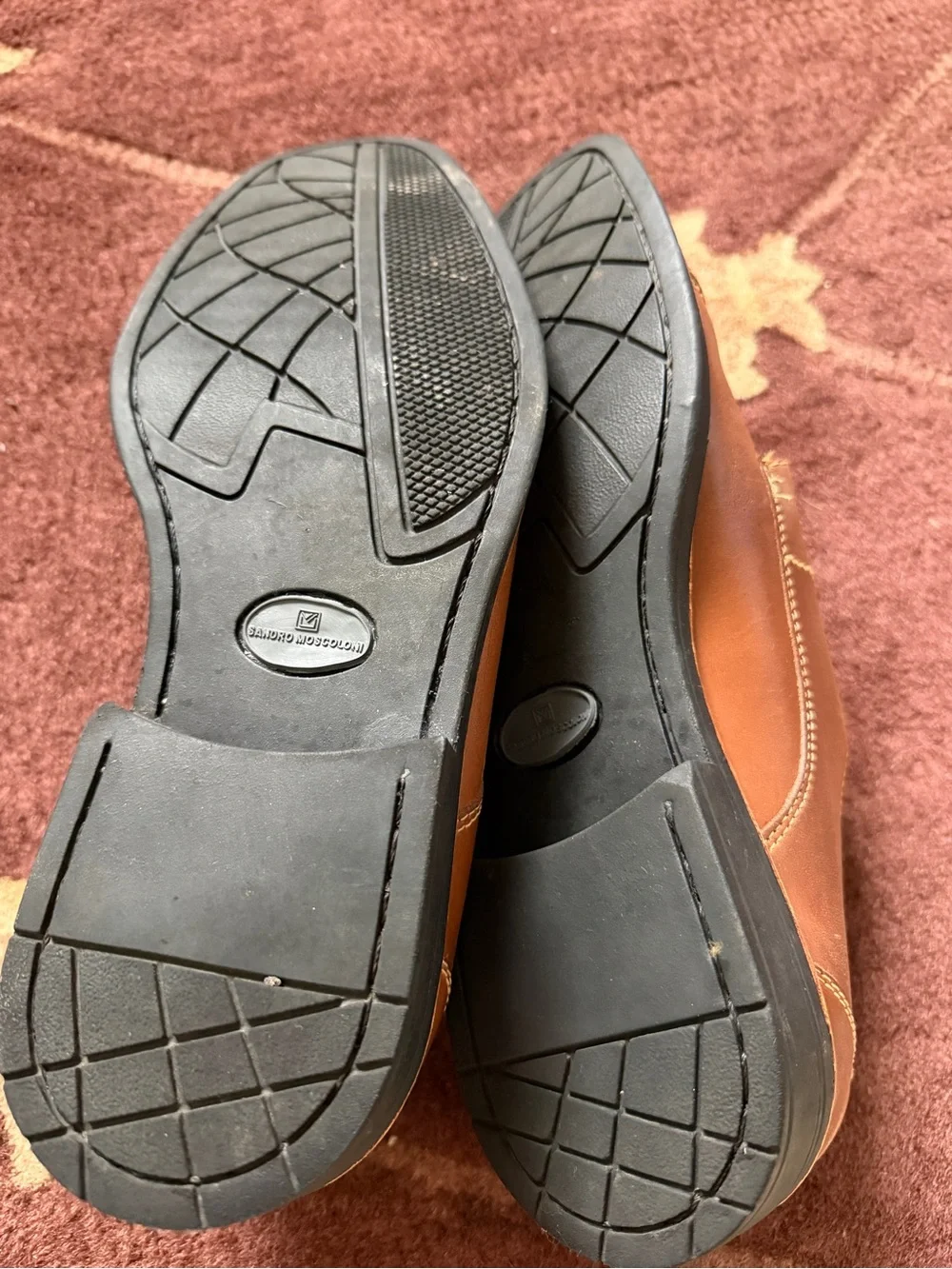 Sandro Moscoloni brown leather